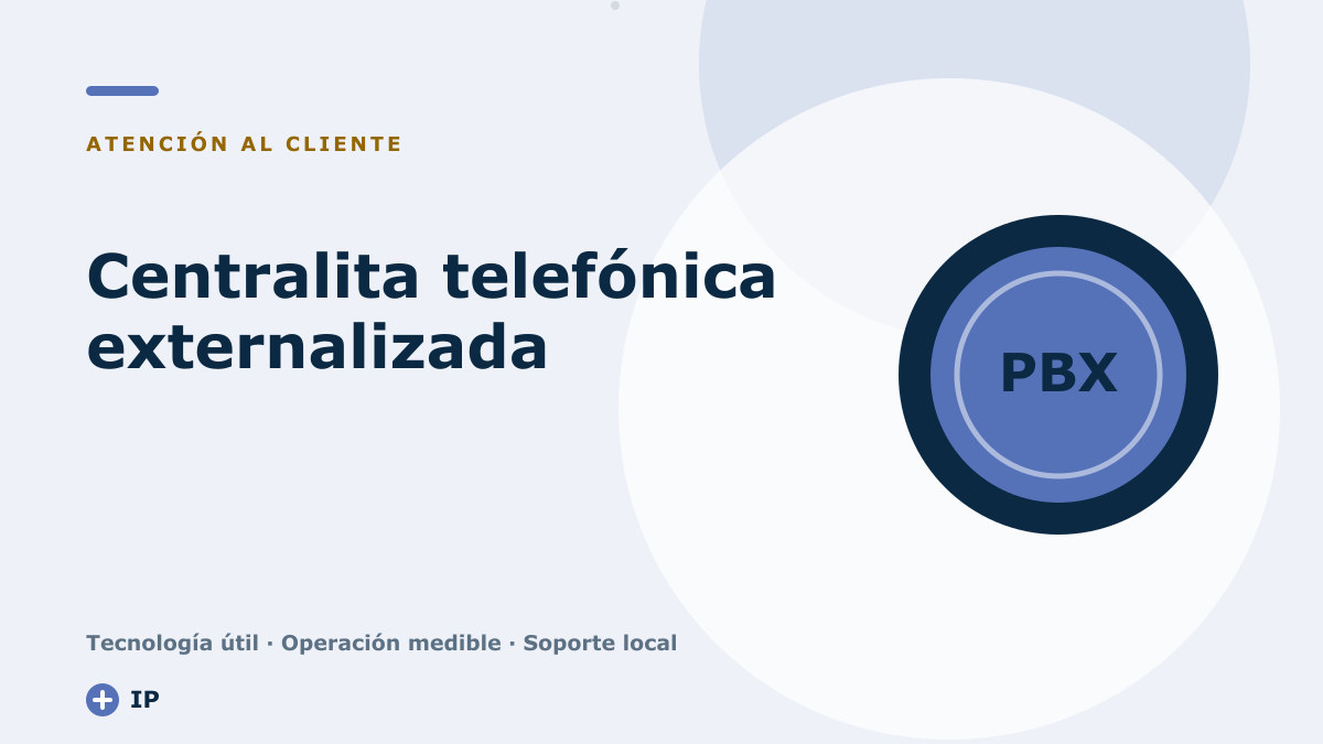 Centralita telefónica externalizada: esencial para mejorar la atención al cliente