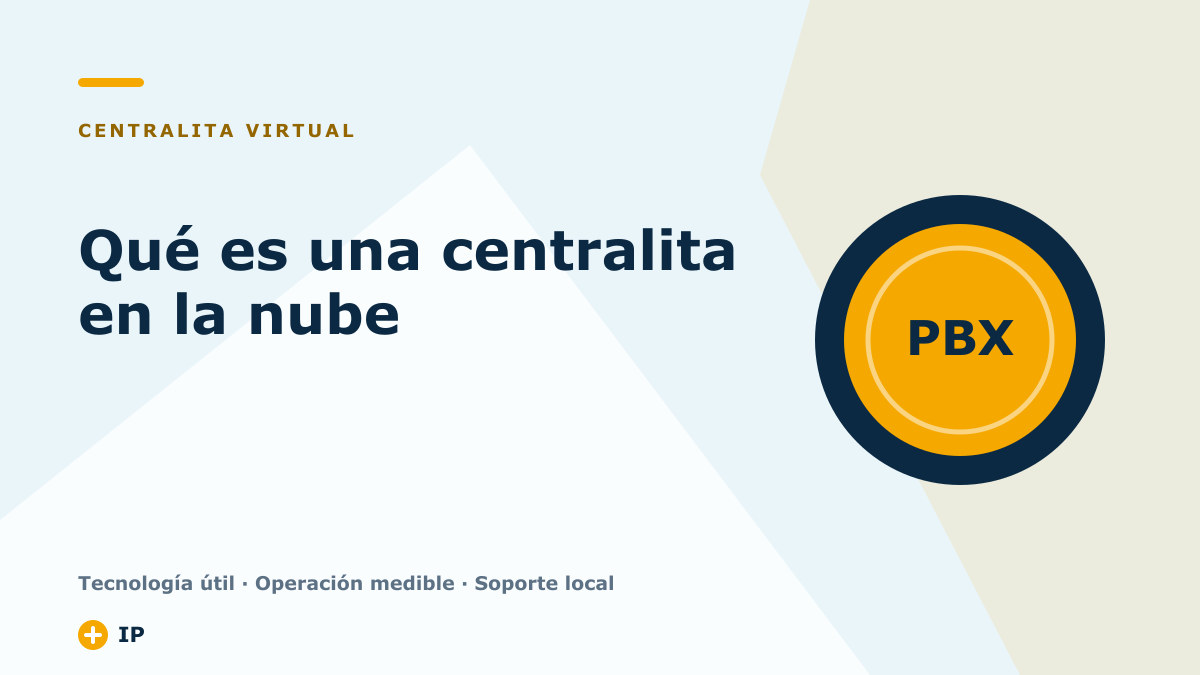 Qué es una centralita en la nube