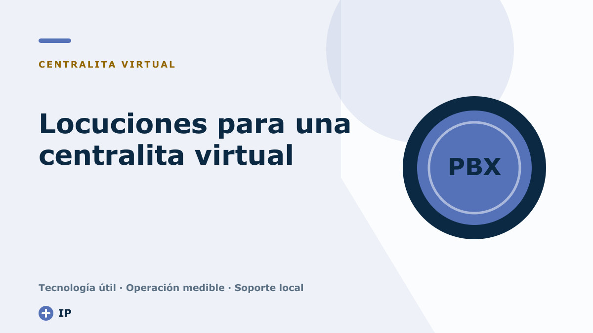 Locuciones para una centralita virtual: ideas y consejos