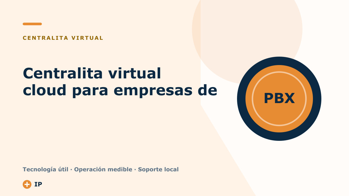 Centralita virtual cloud para empresas de Educación y Formación